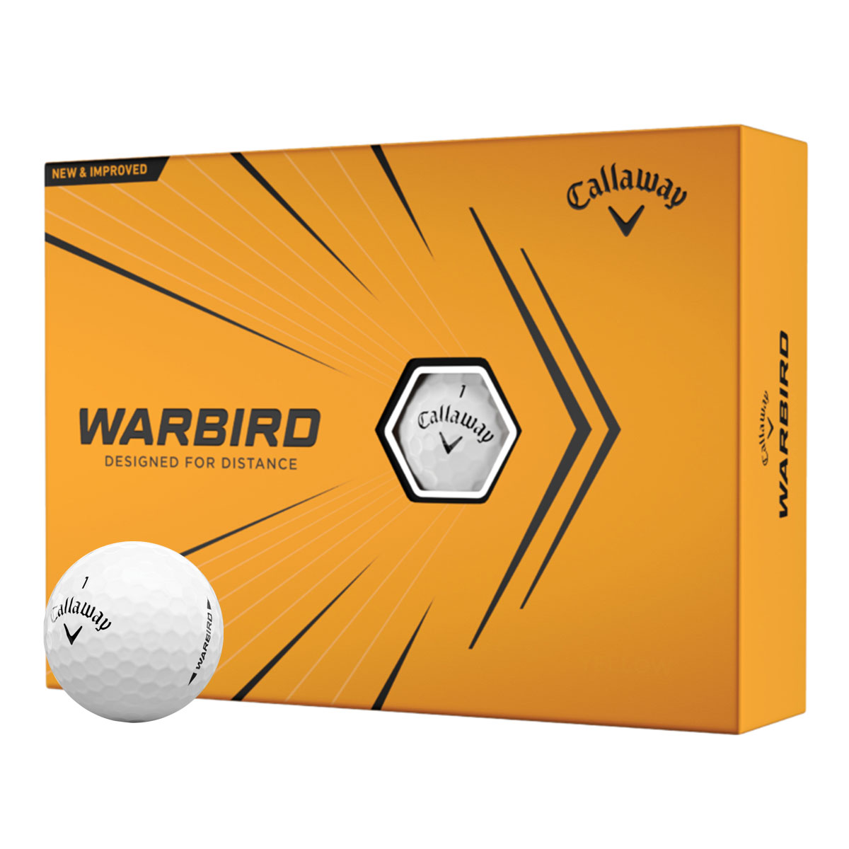 Callaway Warbird 12 ball pack - White