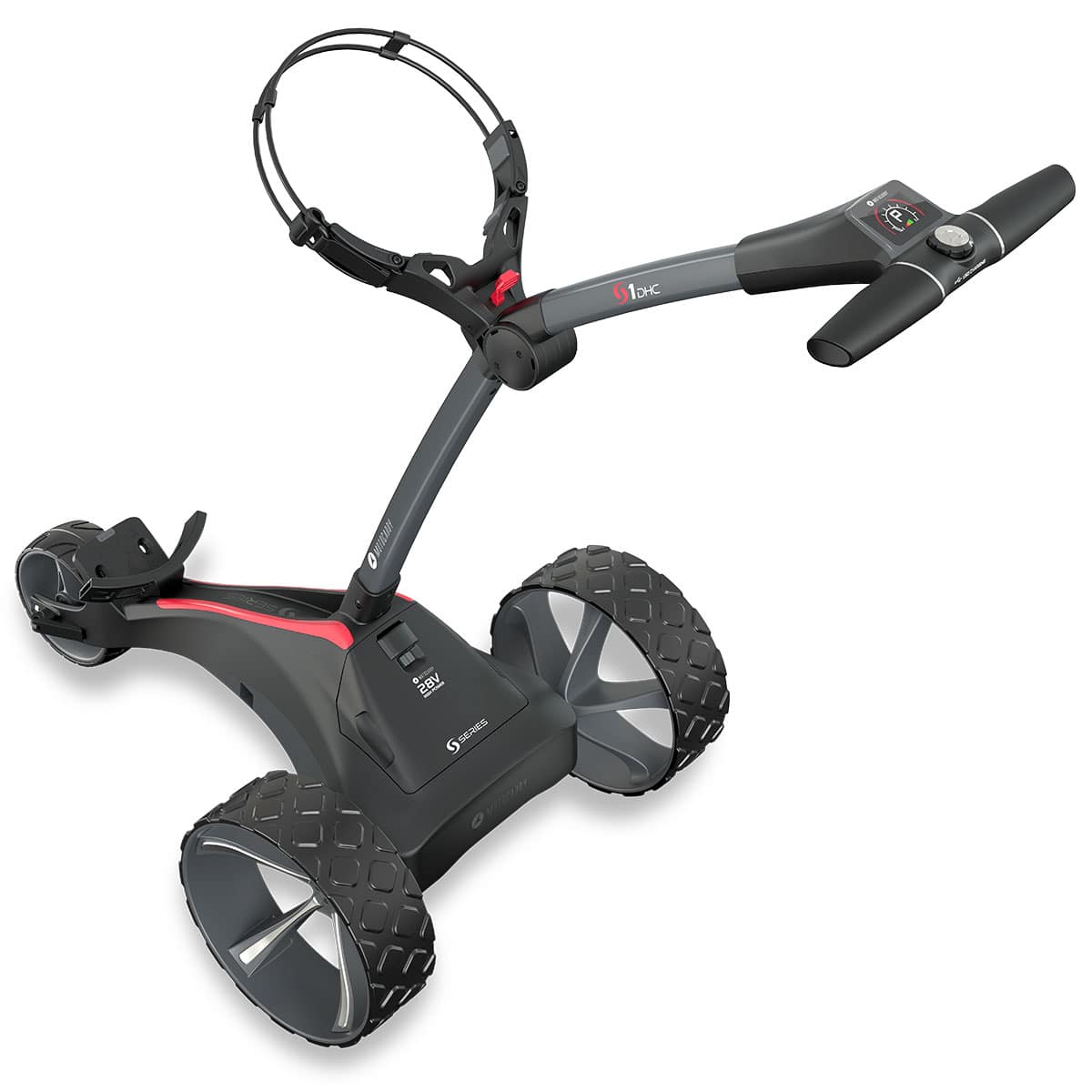 Motocaddy S1 DHC Extended Range Lithium Electric Golf Trolley