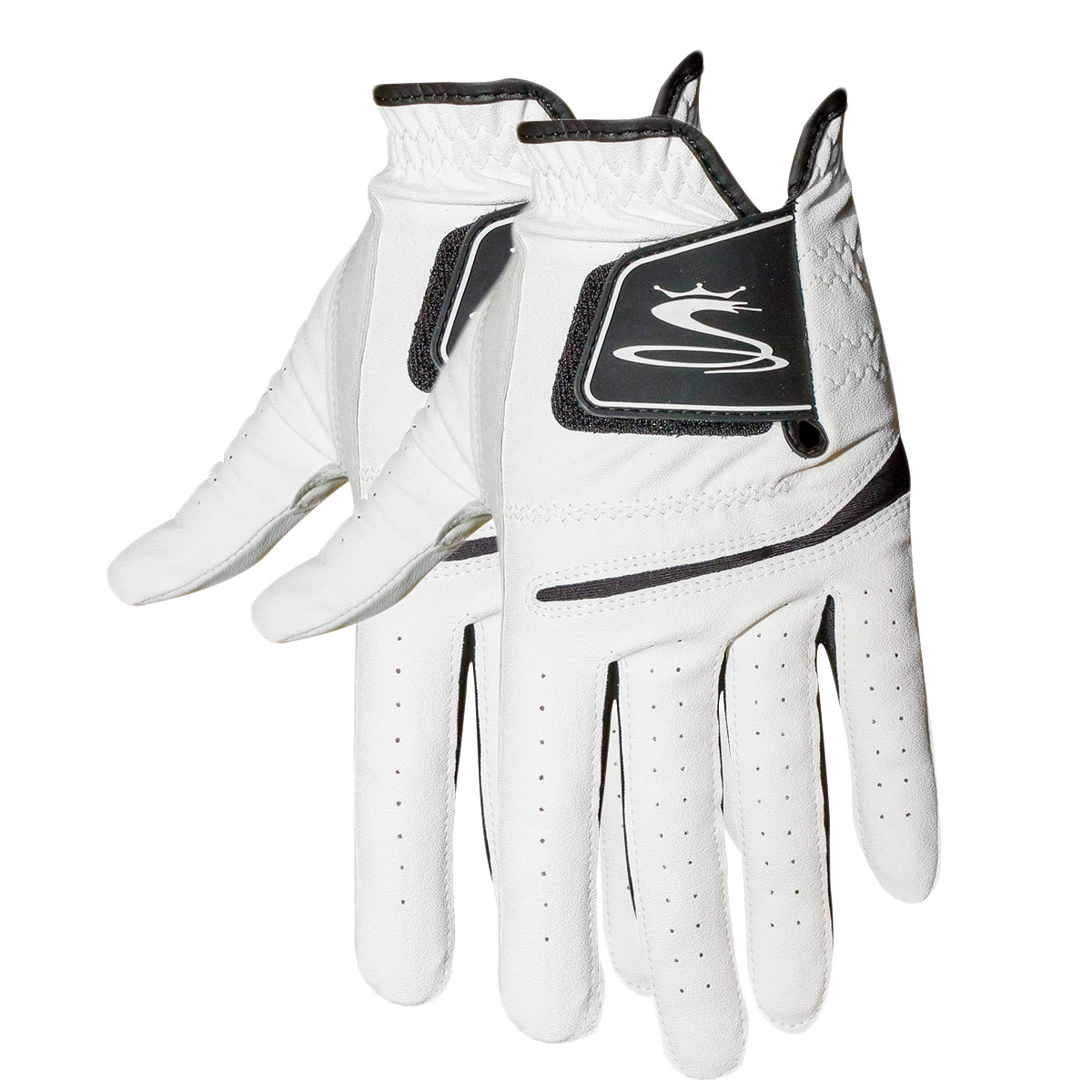 Cobra Men’s Golf Flex Cell Glove – 2 pack - White/Black