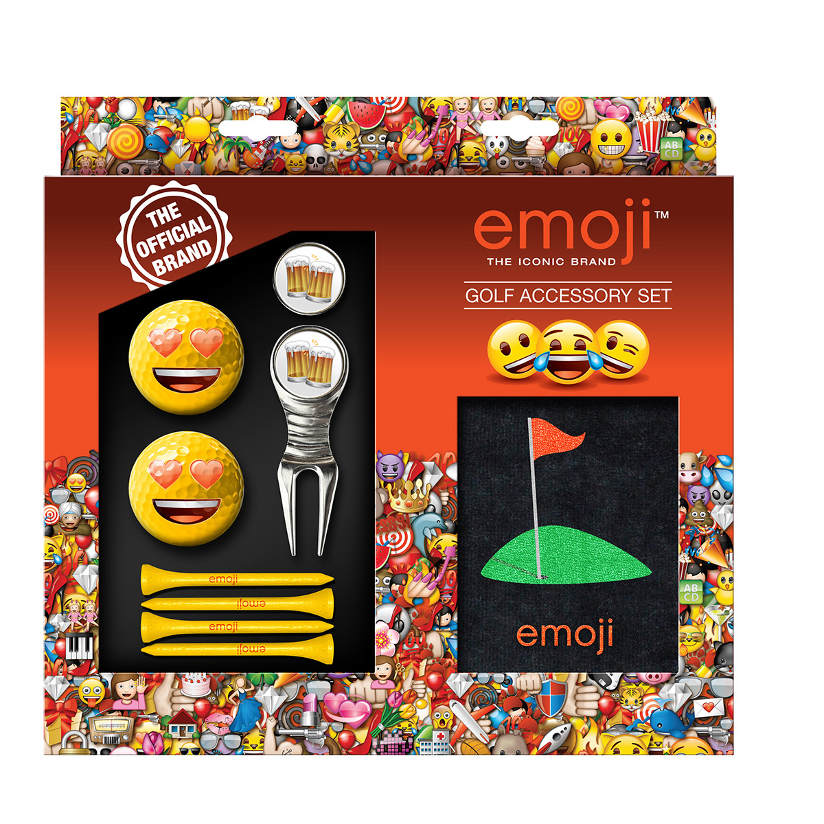emoji Golf Accessory Gift Set