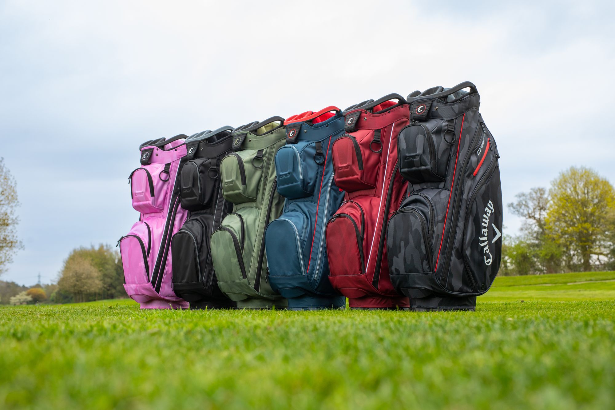 Rife Waterproof Golf Cart Bag - Black