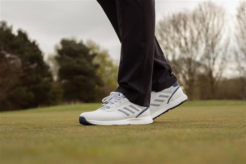 adidas Men's S2G Leather Waterproof Spikeless Golf Shoes